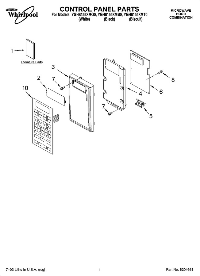 Diagram for YGH8155XMT0