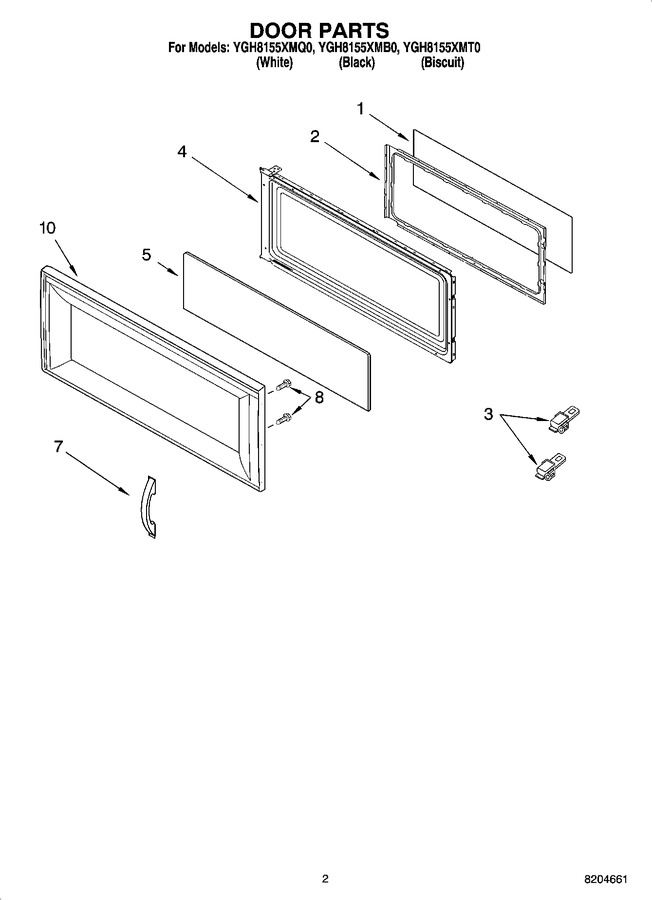 Diagram for YGH8155XMT0