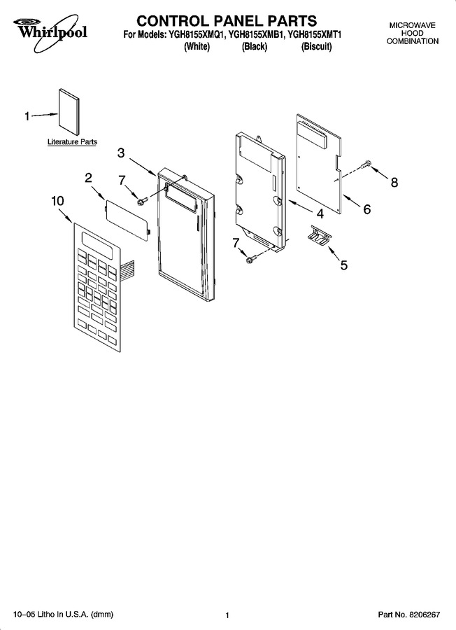 Diagram for YGH8155XMT1