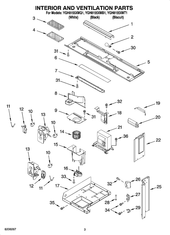 Diagram for YGH8155XMT1