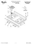 Diagram for 01 - Cooktop Parts