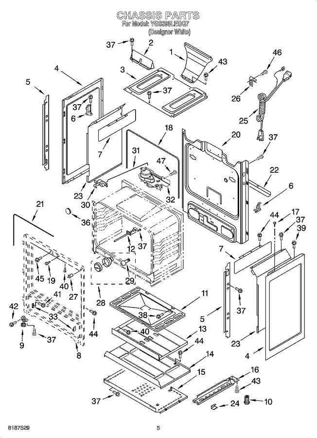 Diagram for YGS395LEGQ7