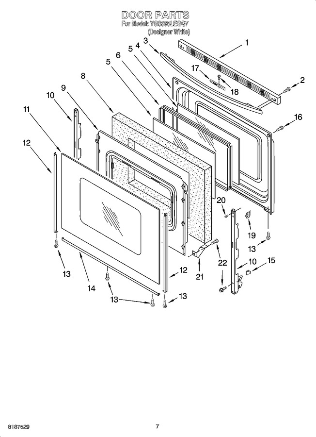 Diagram for YGS395LEGQ7