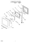 Diagram for 03 - Oven Door Parts