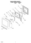 Diagram for 03 - Oven Door Parts