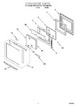 Diagram for 03 - Oven Door Parts