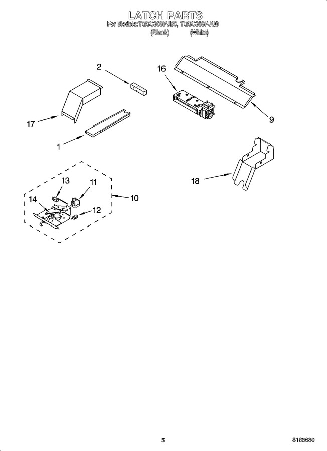 Diagram for YGSC308PJB0