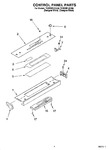 Diagram for 02 - Control Panel Parts