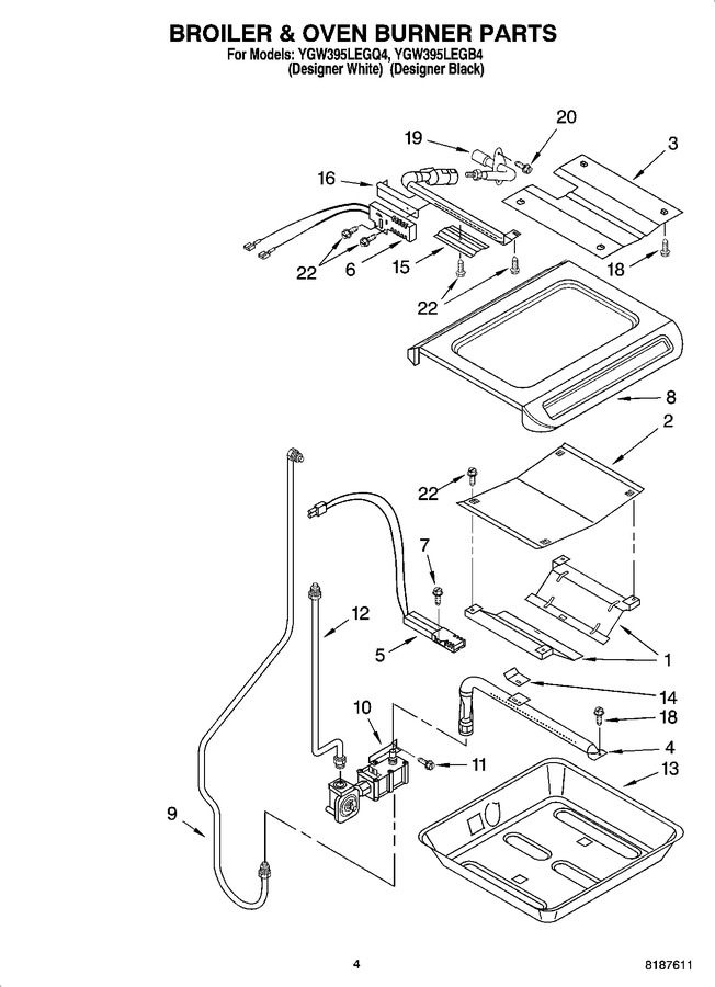Diagram for YGW395LEGQ4
