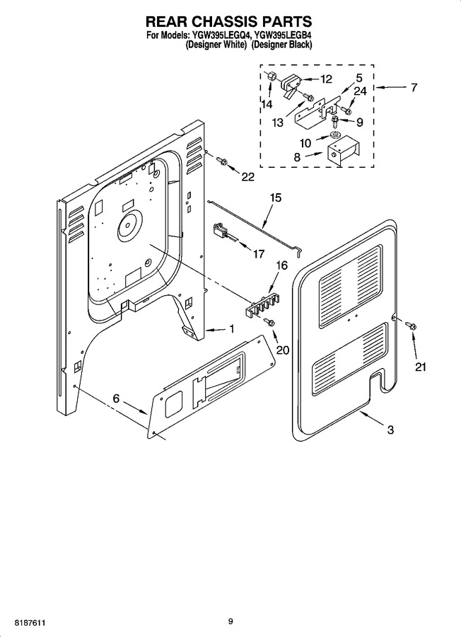 Diagram for YGW395LEGQ4