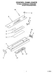 Diagram for 02 - Control Panel Parts