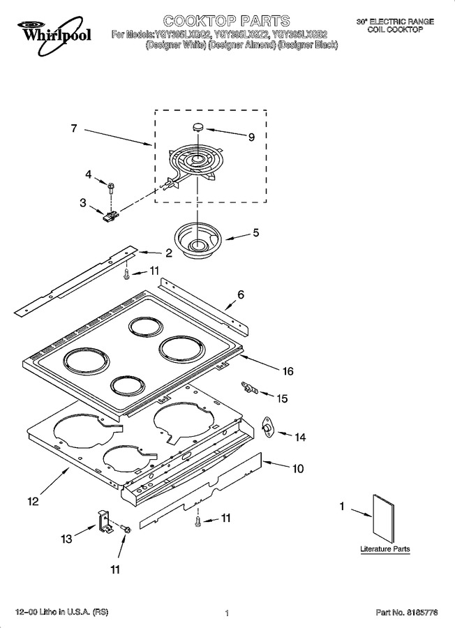 Diagram for YGY395LXGQ2
