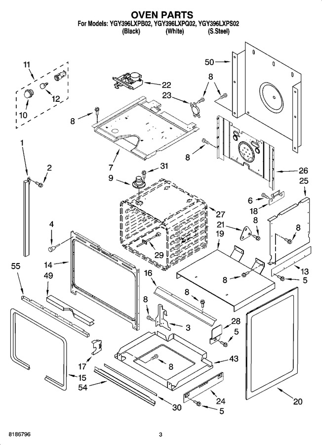 Diagram for YGY396LXPS02