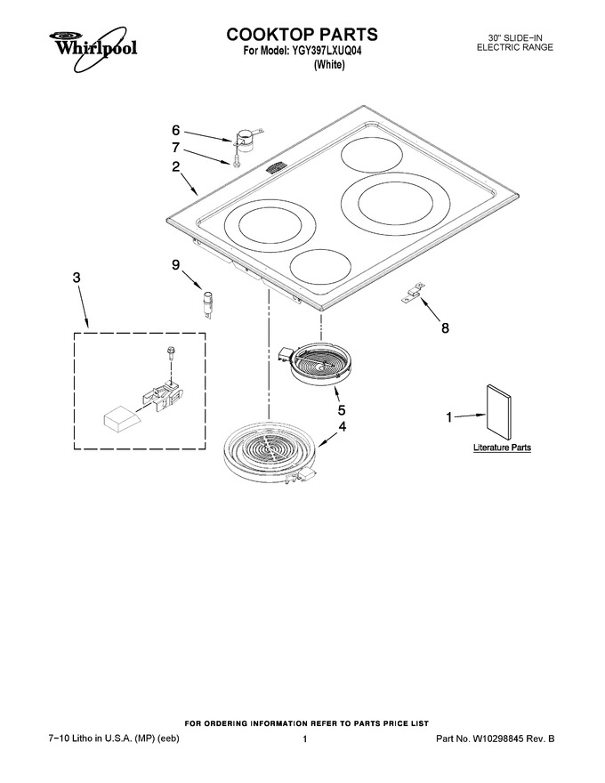 Diagram for YGY397LXUQ04