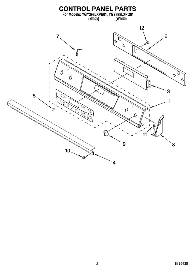 Diagram for YGY398LXPB01