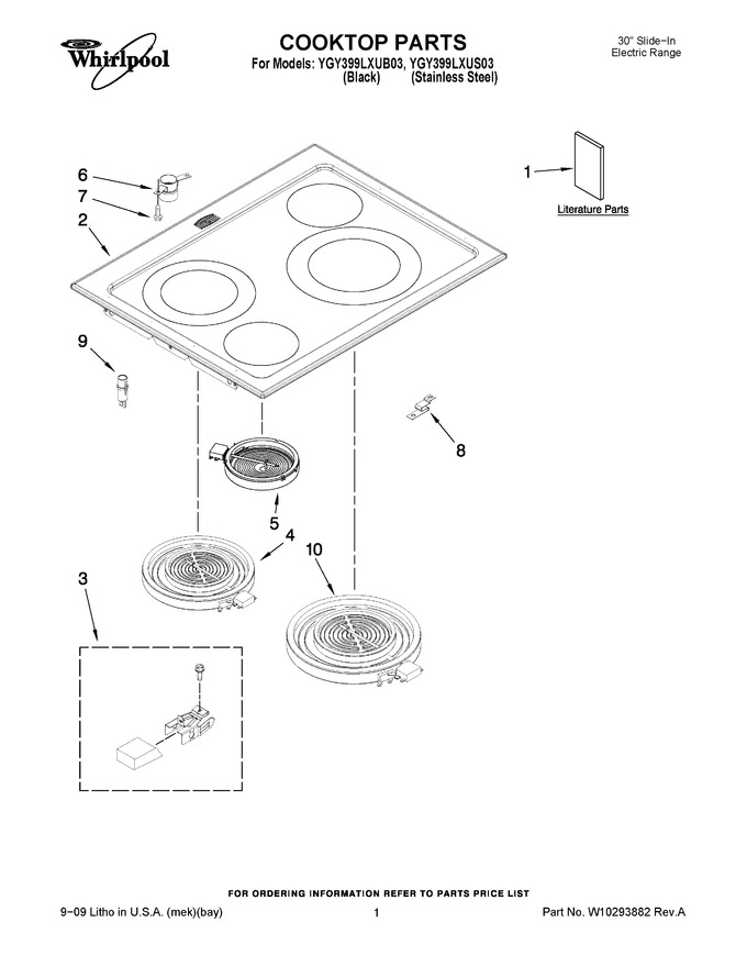Diagram for YGY399LXUS03