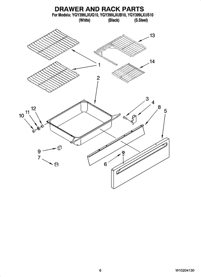 Diagram for YGY399LXUB10