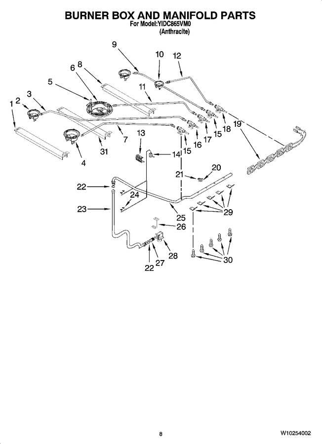Diagram for YIDC865VM0
