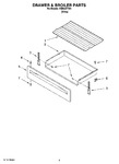 Diagram for 04 - Drawer & Broiler Parts