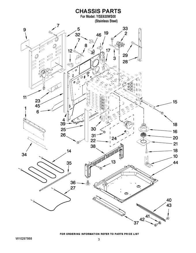 Diagram for YISE630WS00