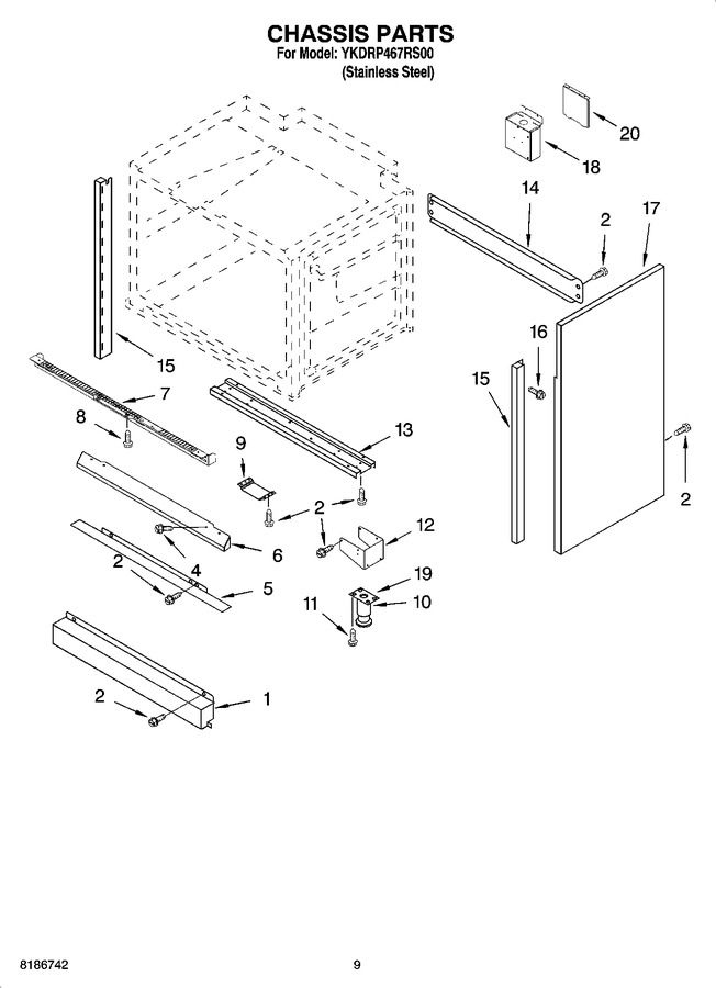 Diagram for YKDRP467RS00