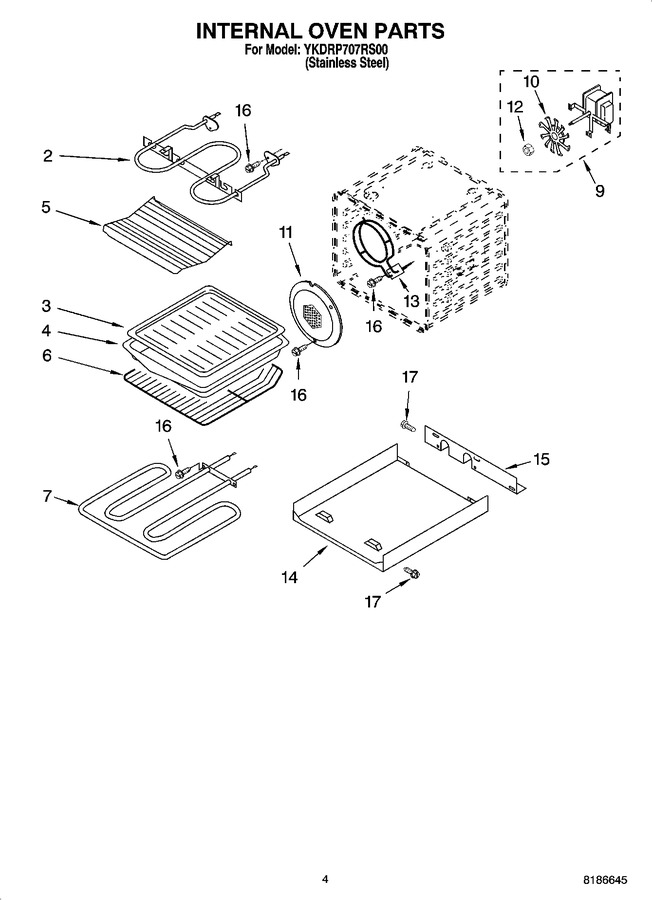 Diagram for YKDRP707RS00