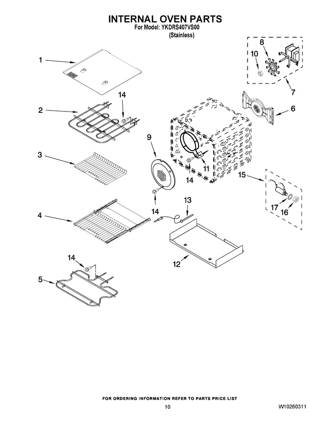 Diagram for YKDRS407VS00