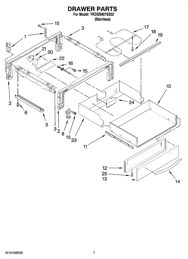Diagram for YKDSS907SS02