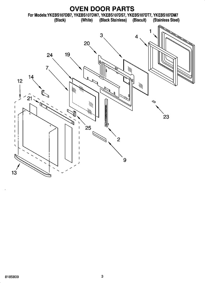 Diagram for YKEBS107DW7