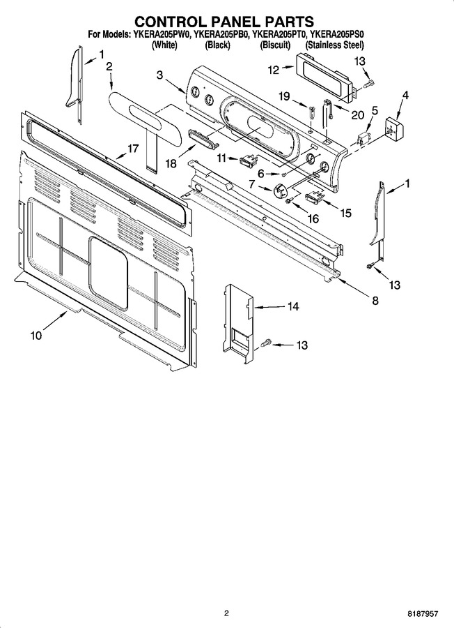 Diagram for YKERA205PS0
