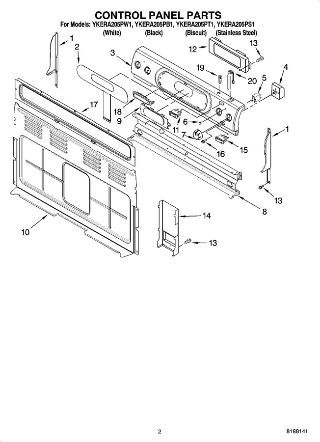 Diagram for YKERA205PS1