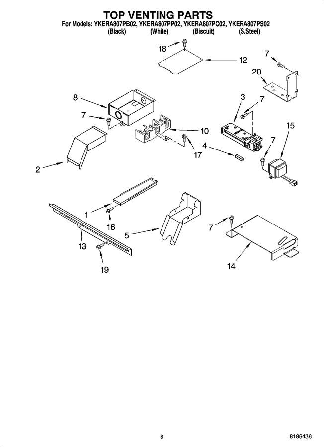 Diagram for YKERA807PC02