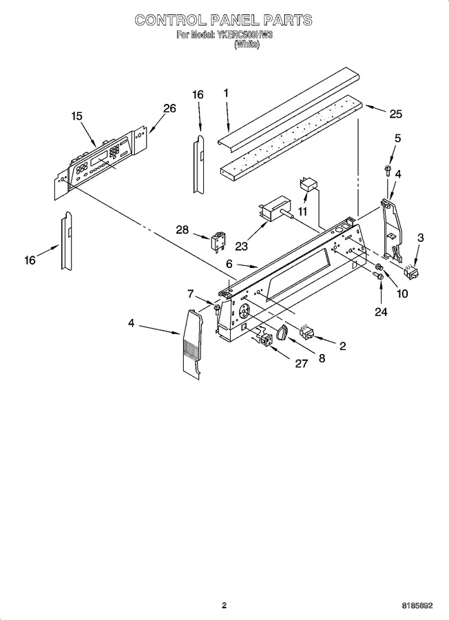 Diagram for YKERC500HW3