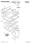 Diagram for 01 - Cooktop Parts