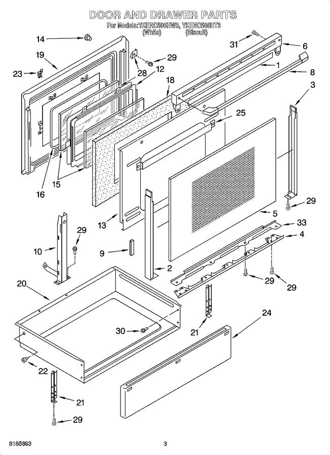 Diagram for YKERC506HT3