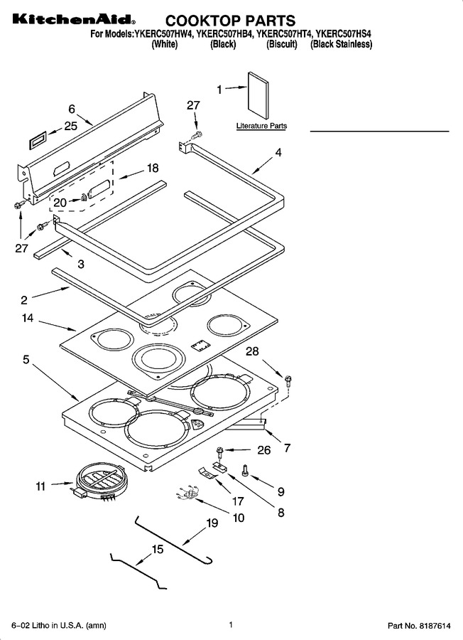Diagram for YKERC507HS4
