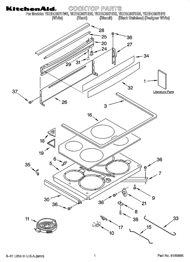 Diagram for YKERC607HW5