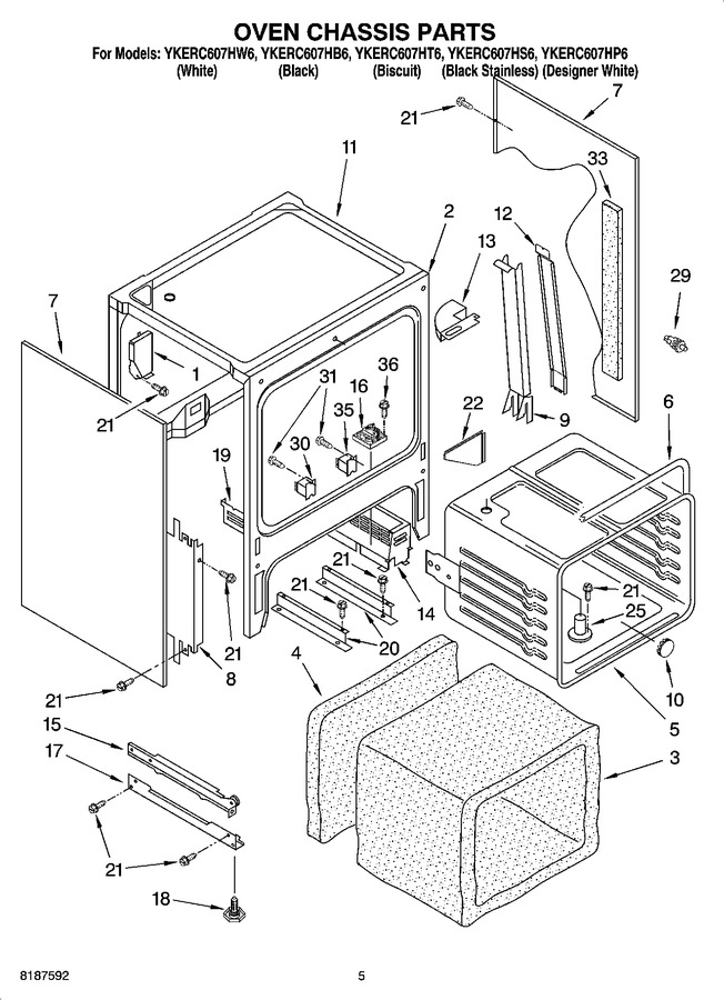 Diagram for YKERC607HW6