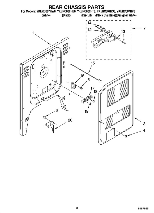 Diagram for YKERC607HS8
