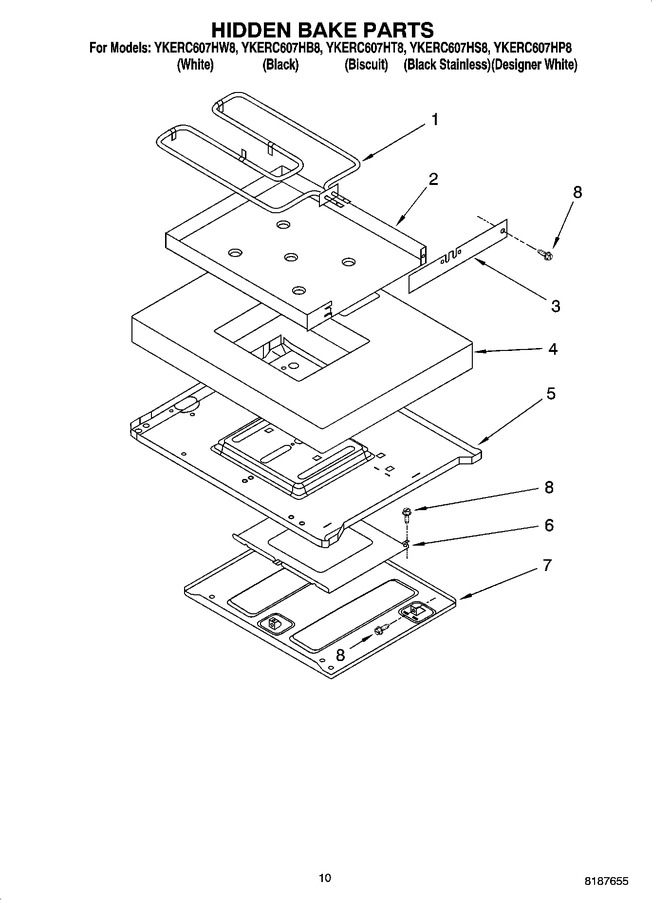 Diagram for YKERC607HW8