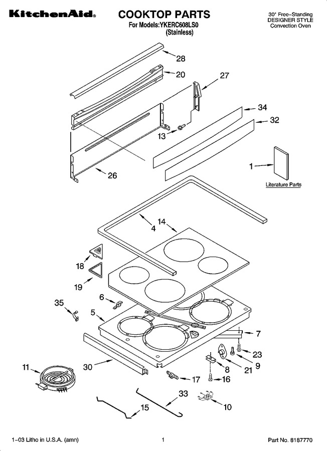 Diagram for YKERC608LS0