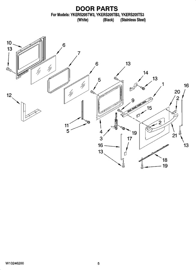 Diagram for YKERS205TS3