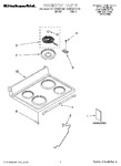 Diagram for 01 - Cooktop Parts