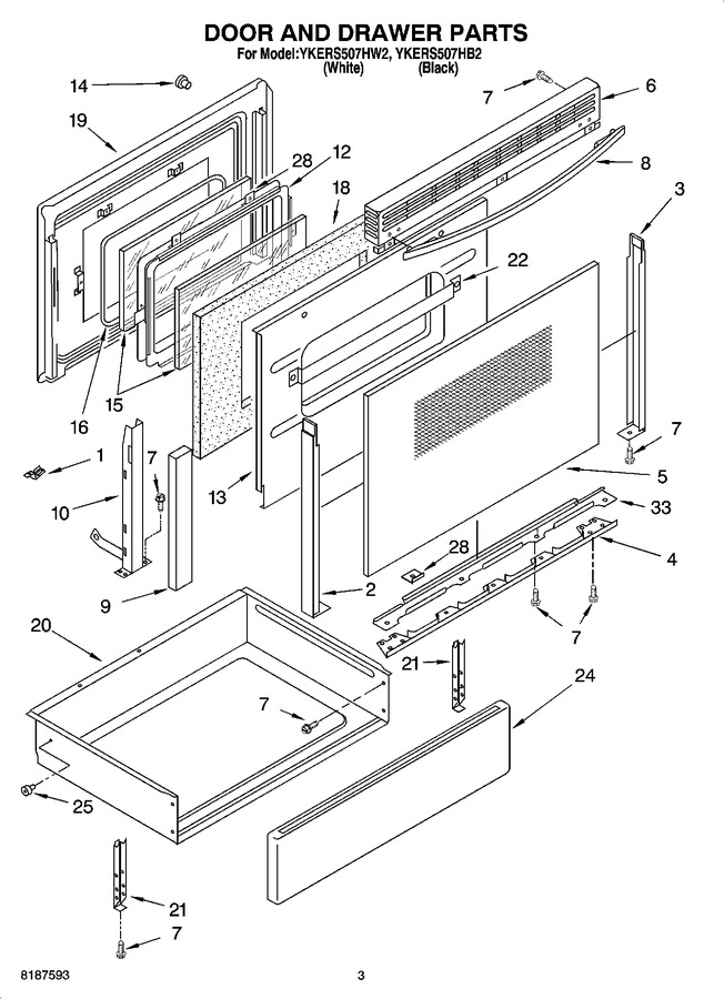 Diagram for YKERS507HB2