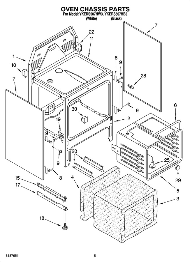 Diagram for YKERS507HB3