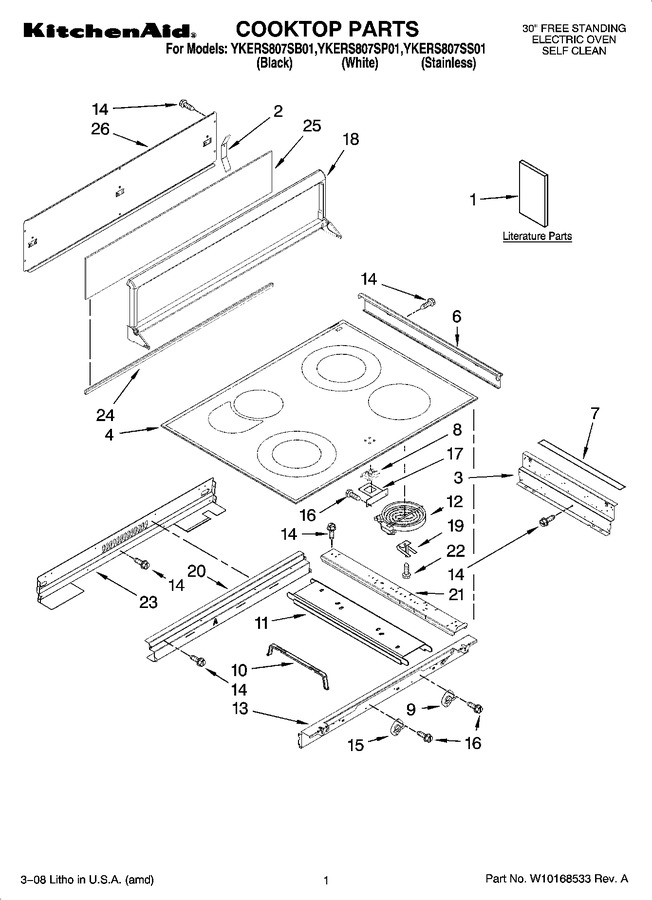 Diagram for YKERS807SP01