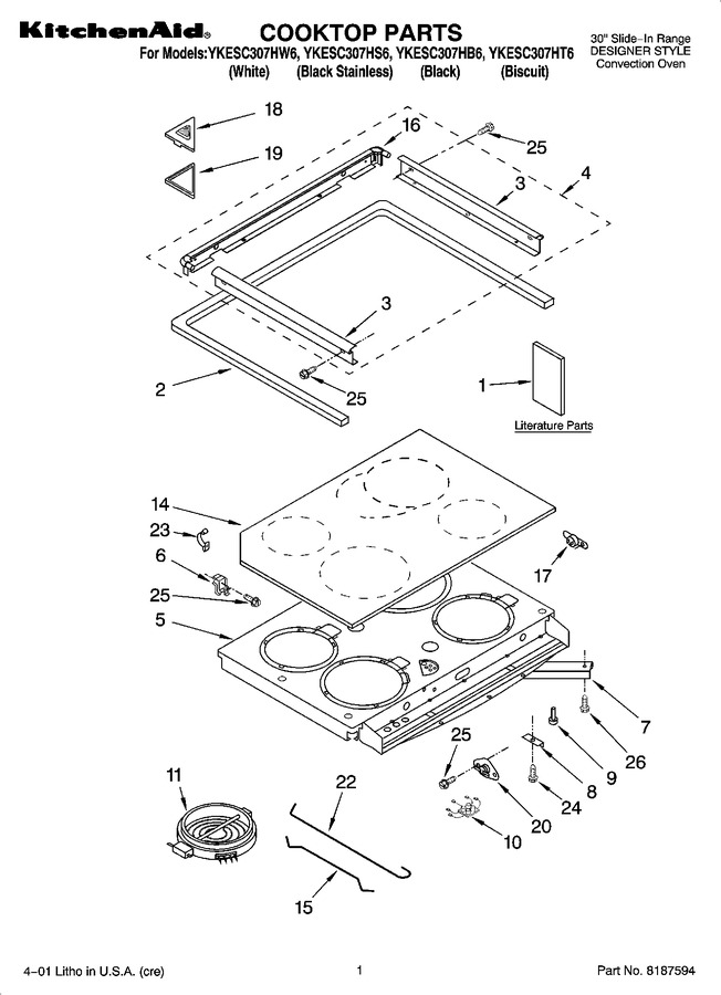 Diagram for YKESC307HW6