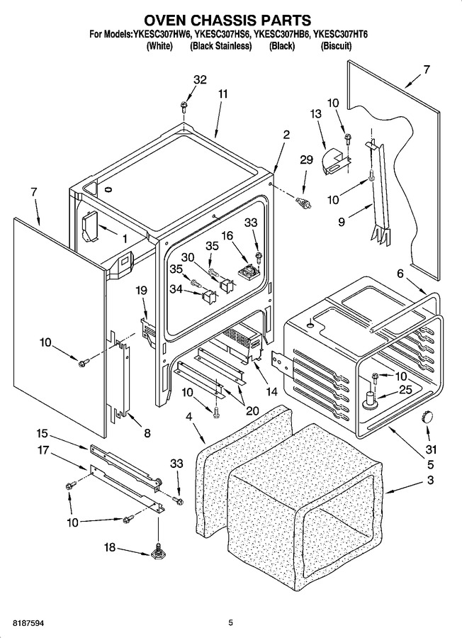 Diagram for YKESC307HT6