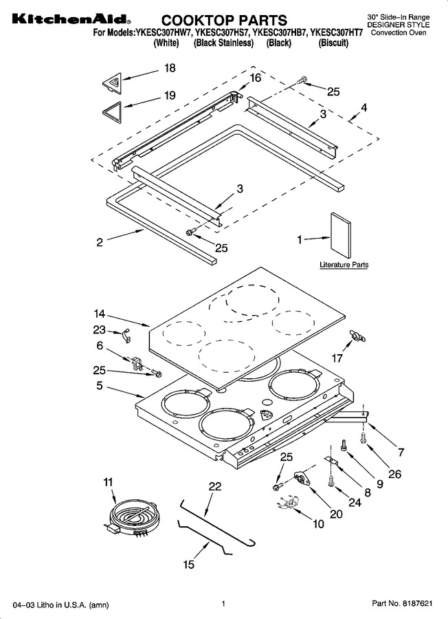 Diagram for YKESC307HT7