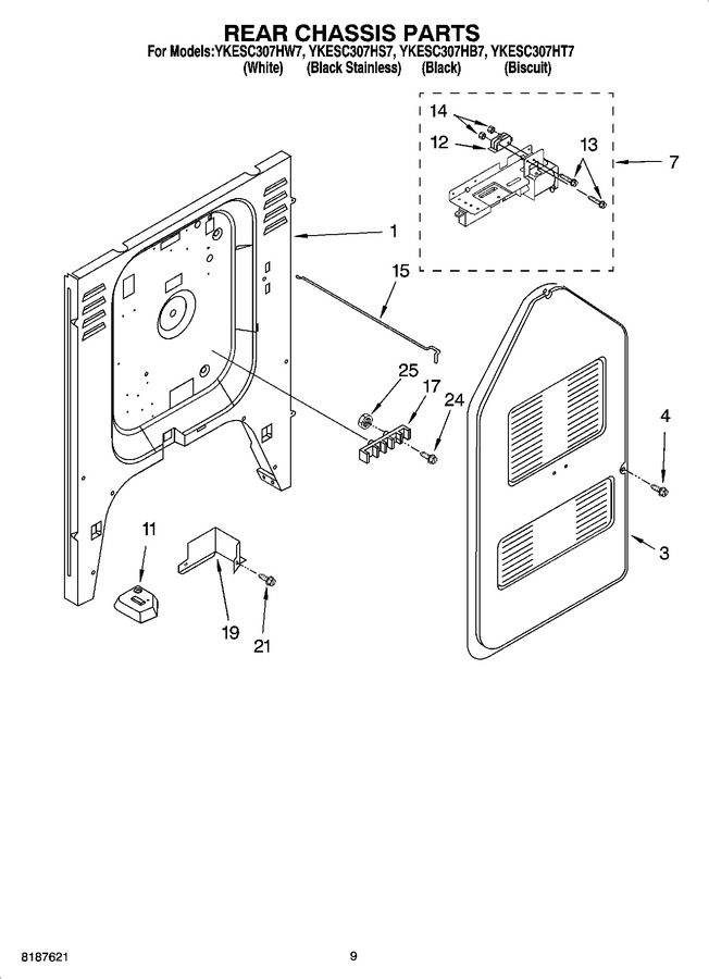 Diagram for YKESC307HT7